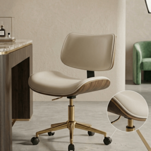 כיסא מעוצב מניקוריסטית / לקוחה - STYLE CHAIR - צבע סהרה מוקה